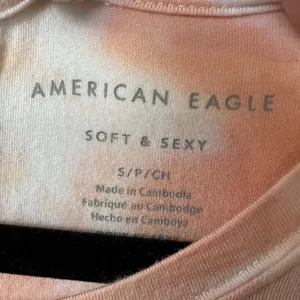 American Eagle‎ soft & sexy orange tie dye t-shirt oversized women’s size small thumbnail 5