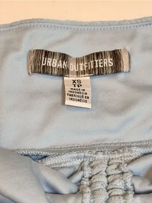 Urban Outfitters Eloise Tube Top XS Light Blue Coquette Y2K Fairycore Babydoll thumbnail 5
