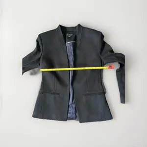 J CREW Going Out Blazer In Stretch Twill Black Size 4 thumbnail 13