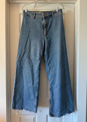 ZARA Wide-Leg Jeans thumbnail 1