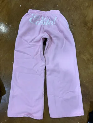 Edikted Light Pink Kids Stretch Leggings thumbnail 3
