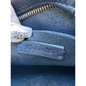 Madewell Black Leather External Slip Pocket Transport Camera Bag thumbnail 4