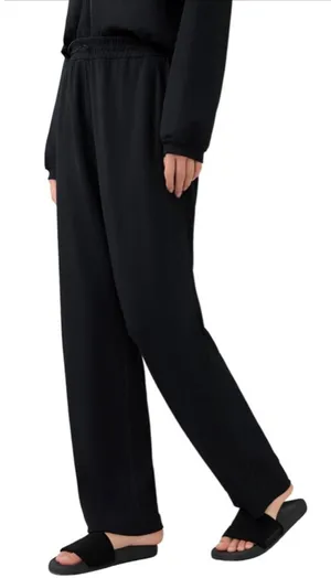 NEW Soft Rayon Lounge Sweatpants Lightweight Comfy Straight Pants XS 29” Inseam thumbnail 1