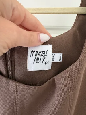 Princess Polly Brown Cutout Dress thumbnail 6