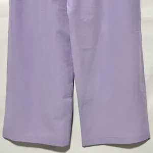 New Kathy Ireland Pleated Wide Leg Trousers Pants Wisteria Purple Size 12 thumbnail 14