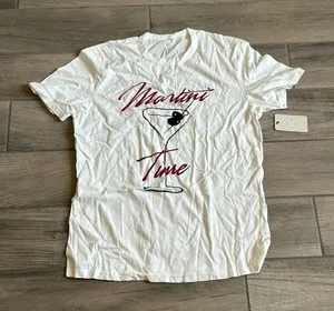 Virginia lane martini time tshirt White Size L thumbnail 1