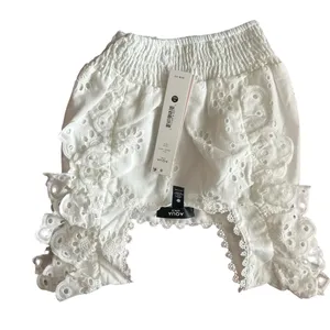 Aqua Girls' Eyelet Top XS 6/6X Summer Beachy Boho thumbnail 1