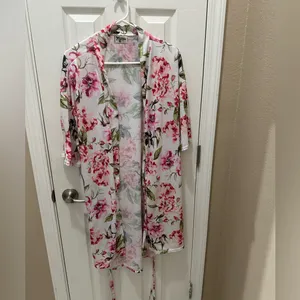 Show Me Your MuMu floral Robe Size Small thumbnail 4
