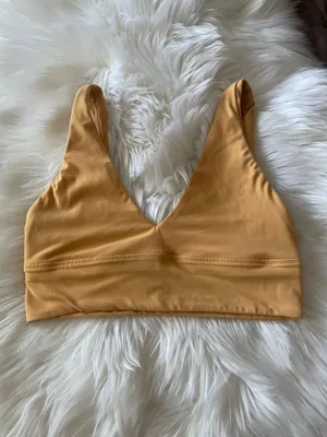 Lululemon Align V-Neck Bra *Light Support, C/D Cup Mango Dream thumbnail 7
