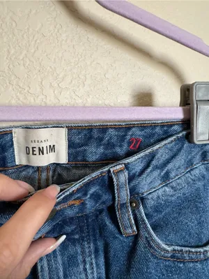 Sézane Brut Sexy Blue‎ Denim Jeans Sz 27 thumbnail 8