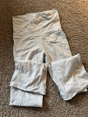 SKIMS Cotton Foldover Jersey Pants thumbnail 1