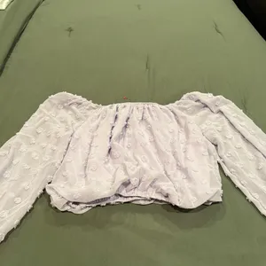 Miami Lavender Off-Shoulder Blouse thumbnail 5