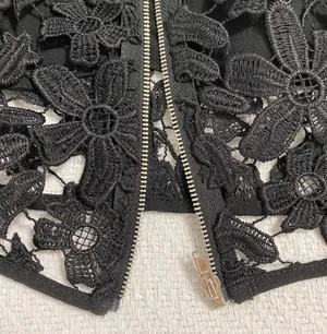 Lush Clothing Lace Crop Top thumbnail 5