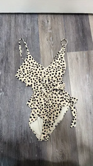 Aerie Wrap One-Piece Pique Swimsuit thumbnail 6