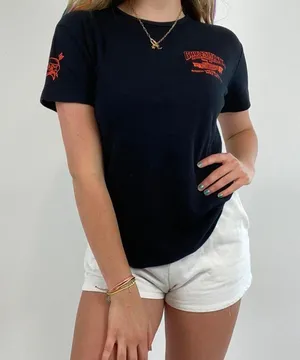 Harley Davidson Retro Graphic T-Shirt thumbnail 1