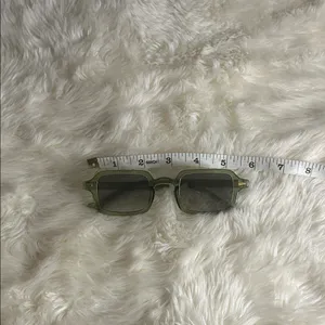 Trendy Olive Sunglasses Green thumbnail 5