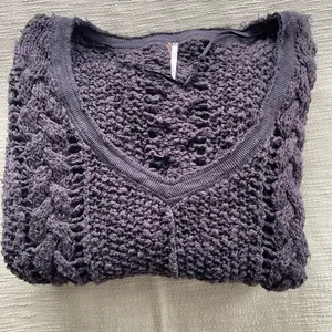 Free People slouchy V neck thumbnail 4