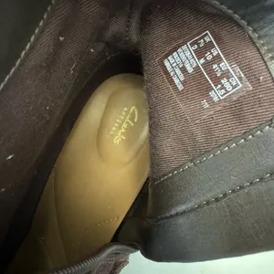 Clarks Artisan Womens Ceara Chloe Buckle Booties Brown Suede Casual size 10 thumbnail 4