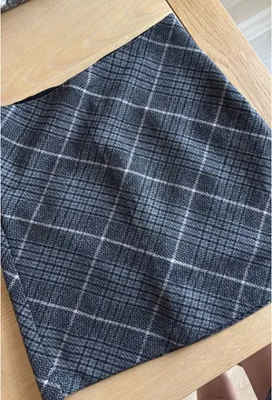 Abercrombie Plaid Mini Skirt Wool Blend thumbnail 3
