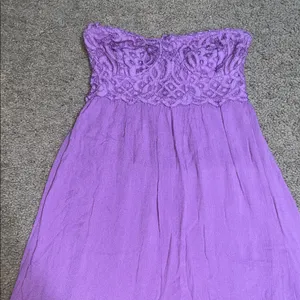 Free People FP One Adella Corset Maxi‎ Dress Beauty Berry Small thumbnail 4