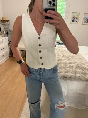 J.Crew Linen Top thumbnail 2