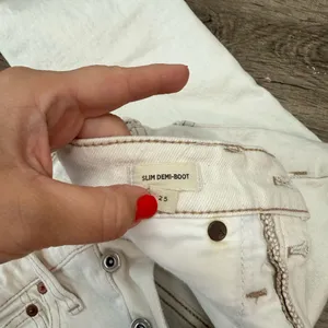 Madewell Slim Demi-Boot Jeans in Cloud‎ Lining size 25 thumbnail 5