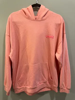 Starfit Puff Logo Hoodie Pink thumbnail 1
