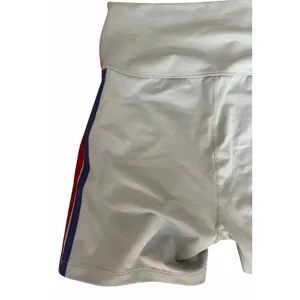 Aviator Nation 5 Stripe 4" High Rise Biker Shorts & Sports Bra Mist Women's Sm thumbnail 16