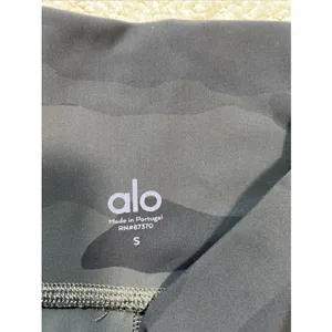 Alo Yoga High Waist Camo Vapor Leggings Black Camouflage Size S thumbnail 10