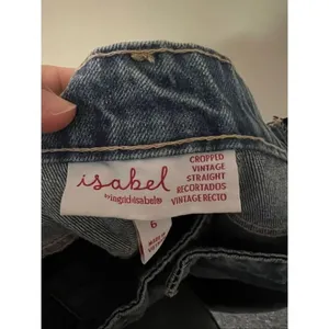 Isabel Maternity By Ingrid & Isabel Cropped Vintage Straight Jeans Woman’s Size thumbnail 10