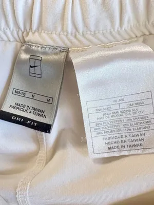 Vintage Y2K Nike Challenge Court White Tennis Skort Skirt Preppy M thumbnail 7