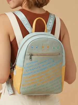 Loungefly Pokémon Exclusive all character backpack with matching wallet thumbnail 1