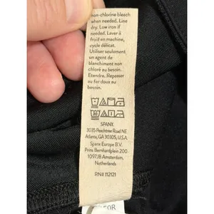 Spanx‎ The Perfect Jogger Pant Black High Rise Ponte Knit Women's XS Athleisure thumbnail 5