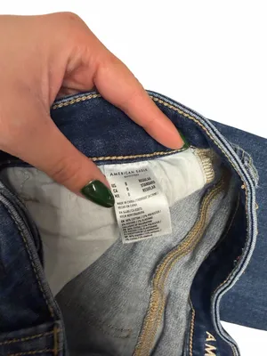 American Eagle Women's Distressed Super Stretch Skinny -‎ Regular Size 8 thumbnail 4