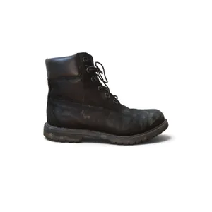Timberland Black High Top 6-Inch Premium Waterproof Work Boots Women's Size 8 thumbnail 2