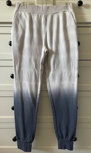 NWT 525 America Women’s Storm Cloud Multi Tie Dye Ombré Relaxed Fit Joggers - S thumbnail 1