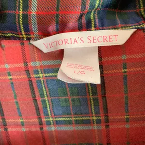Victoria Secret Pajama Satin Set Ted Women Lounge Size Large Winter Christmas thumbnail 3