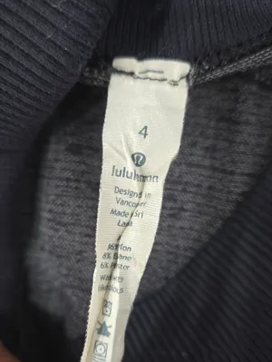Lululemon athletica Navy Galaxy High-Rise Active Leggings Size 4 thumbnail 5