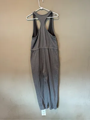 HURLEY Casual Gray Racerback Jumpsuit thumbnail 2
