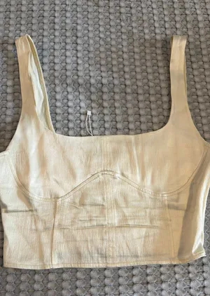 ZARA Satin Tank thumbnail 1