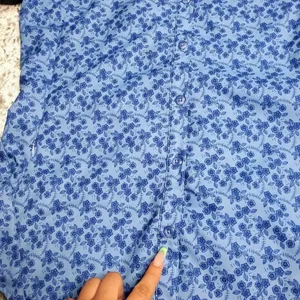 REI Co-op Sahara Blue Floral‎ Shirt thumbnail 4