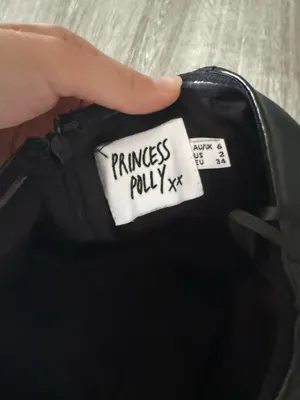 Princess Polly Black Leather Dress thumbnail 3