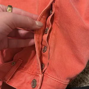 American Eagle Hi-Rise Girlfriend Jeans Red 14 X-Short thumbnail 12
