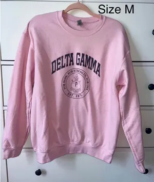 Gildan Delta Gamma Sweatshirt thumbnail 1