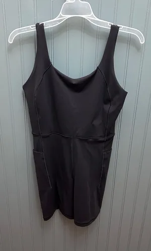 Calia by Carrie Underwood Black Athletic‎ Romper Bodysuit Women Size M Open Back thumbnail 1