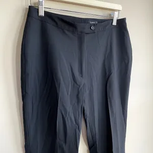 Expert by evergreen italian wool blend black trousers women's size‎ 10 business thumbnail 2