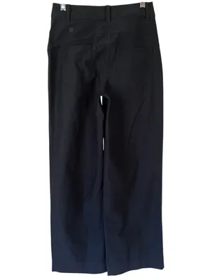 Lululemon City Sleek 5 Pocket Wide-Leg High-Rise Pant Utilitech Black thumbnail 9