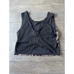 Body‎ Central Women's Sequined Crop Tank Top Size XL thumbnail 6