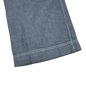 American Eagle Wide Leg Pants Women's Size 10 Low Rise Blue Utility Streetwear thumbnail 4