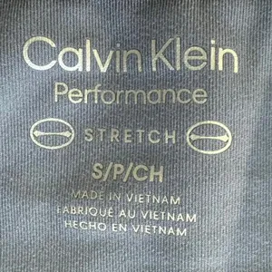 Calvin Klein Performance Strappy Longline Sports Bra Top Blue Size Small thumbnail 5